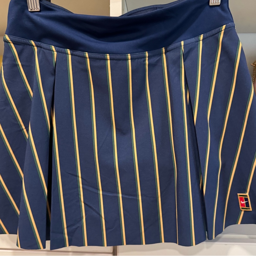 Nike Navy Blue Striped Women's Skirt